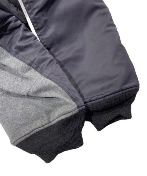 UNDERCOVER（アンダーカバー）UNDERCOVER (アンダーカバー) 後ハギSWEAT MA-1 グレー サイズ:2の古着・服飾アイテム