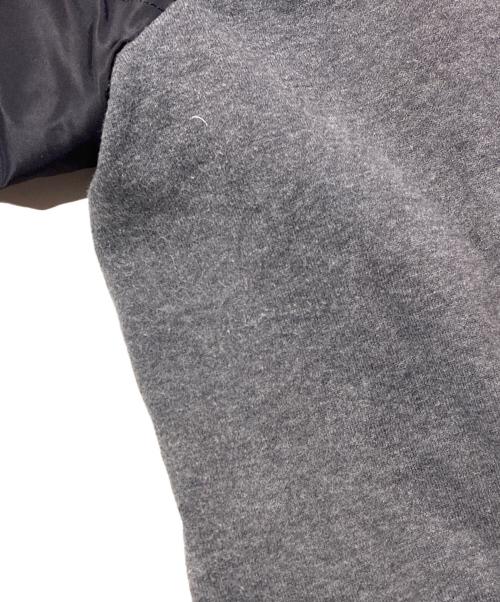 UNDERCOVER（アンダーカバー）UNDERCOVER (アンダーカバー) 後ハギSWEAT MA-1 グレー サイズ:2の古着・服飾アイテム