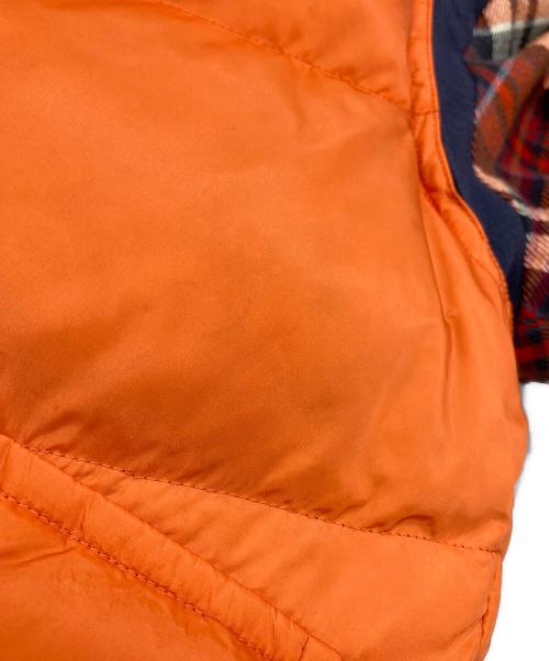 UNDERCOVER（アンダーカバー）UNDERCOVER (アンダーカバー) Arts&Crafts期 切替ダウンジャケット オレンジ サイズ:２の古着・服飾アイテム