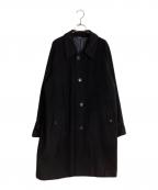 POLO RALPH LAURENポロ・ラルフローレン）の古着「ウールナイロン一枚袖ステンカラーコート」｜ネイビー