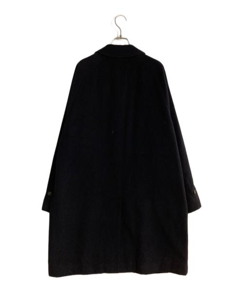 POLO RALPH LAUREN（ポロ・ラルフローレン）POLO RALPH LAUREN (ポロ・ラルフローレン) ウールナイロン一枚袖ステンカラーコート ネイビー サイズ:ⅬⅬの古着・服飾アイテム