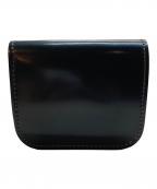 WILDSWANSワイルドスワンズ）の古着「CASAシェルコードバンレザーウォレット」｜グリーン