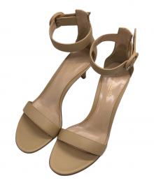 Gianvito Rossi（ジャンヴィト ロッシ）の古着「PORTFINO 70」｜ブラウン