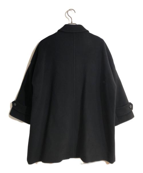 MACKINTOSH LONDON（マッキントッシュ ロンドン）MACKINTOSH LONDON (マッキントッシュ ロンドン) ROSLEY ロズリーファインクオリティーウールステンカラーコート ブラック サイズ:Ｍの古着・服飾アイテム