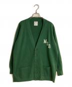 MADISON BLUEマディソンブルー）の古着「BIG CARDIGAN COTTON」｜グリーン
