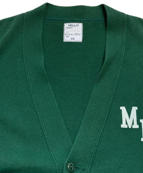 MADISON BLUE（マディソンブルー）MADISON BLUE (マディソンブルー) BIG CARDIGAN COTTON グリーン サイズ:XSの古着・服飾アイテム