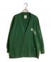MADISON BLUE（マディソンブルー）の古着「BIG CARDIGAN COTTON」｜グリーン