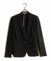 BEIGE（ベイジ）の古着「ZENNORテーラードジャケット」｜ブラック