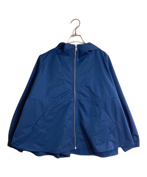 kelen（ケレン）kelen (ケレン) フレアデザインフードジャケット 'HAWN' ブルー サイズ:M 未使用品の古着・服飾アイテム