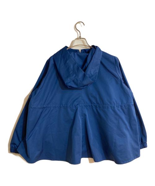 kelen（ケレン）kelen (ケレン) フレアデザインフードジャケット 'HAWN' ブルー サイズ:M 未使用品の古着・服飾アイテム