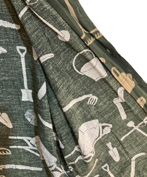 BROWN by 2-tacs（ブラウンバイツータックス）BROWN by 2-tacs (ブラウンバイツータックス) アロハシャツ グリーン サイズ:不明の古着・服飾アイテム