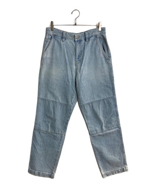stussy（ステューシー）stussy (ステューシー) Denim Double Knee Pant インディゴ サイズ:W30の古着・服飾アイテム