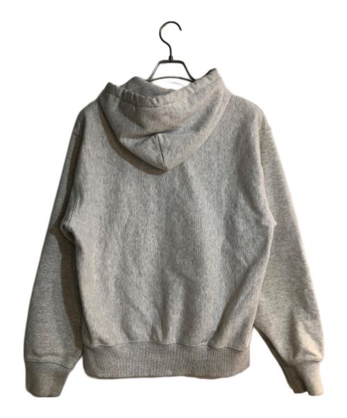 stussy（ステューシー）stussy (ステューシー) グラフィック ジップアップ パーカー グレー サイズ:Ｓの古着・服飾アイテム