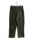 US ARMYユーエスアーミー）の古着「ベイカーパンツ」｜グリーン