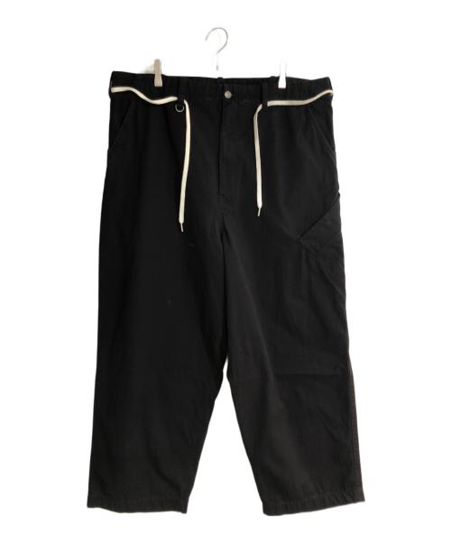 Y-3（ワイスリー）Y-3 (ワイスリー) CANVAS WORKWEAR WIDE PANTS ブラック サイズ:Ｓの古着・服飾アイテム