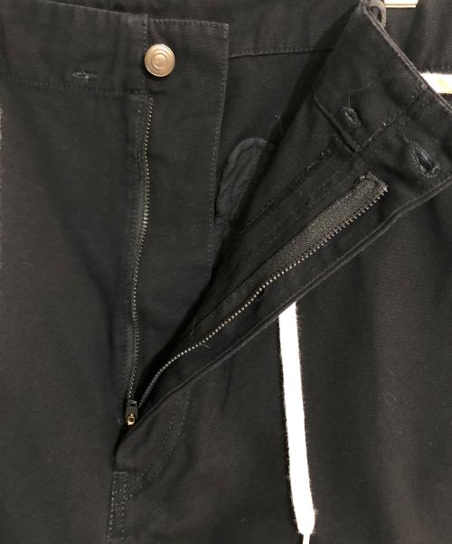 Y-3（ワイスリー）Y-3 (ワイスリー) CANVAS WORKWEAR WIDE PANTS ブラック サイズ:Ｓの古着・服飾アイテム