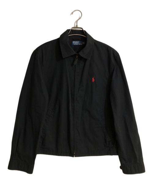 POLO RALPH LAUREN（ポロ・ラルフローレン）POLO RALPH LAUREN (ポロ・ラルフローレン) スイングトップ ブラック サイズ:Lの古着・服飾アイテム