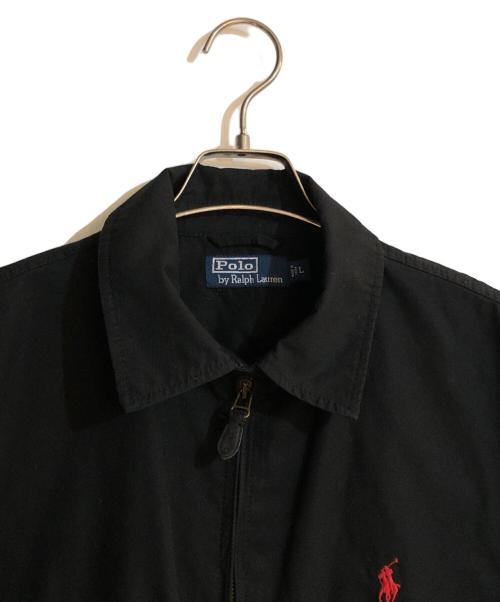 POLO RALPH LAUREN（ポロ・ラルフローレン）POLO RALPH LAUREN (ポロ・ラルフローレン) スイングトップ ブラック サイズ:Lの古着・服飾アイテム