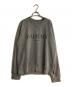 BALMAIN（バルマン）の古着「ロゴプリントスウェット」｜グレー