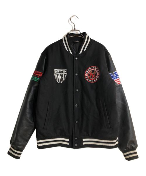 Fanatics（ファナティクス）Fanatics (ファナティクス) NYバーシティジャケット ブラック サイズ:XLの古着・服飾アイテム