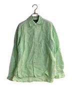 la favolaラ ファーヴォラ）の古着「23SS BIG SHIRT」｜黄緑