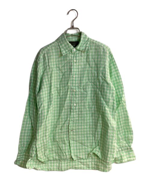 la favola（ラ ファーヴォラ）la favola (ラ ファーヴォラ) 23SS BIG SHIRT 黄緑 サイズ:1の古着・服飾アイテム