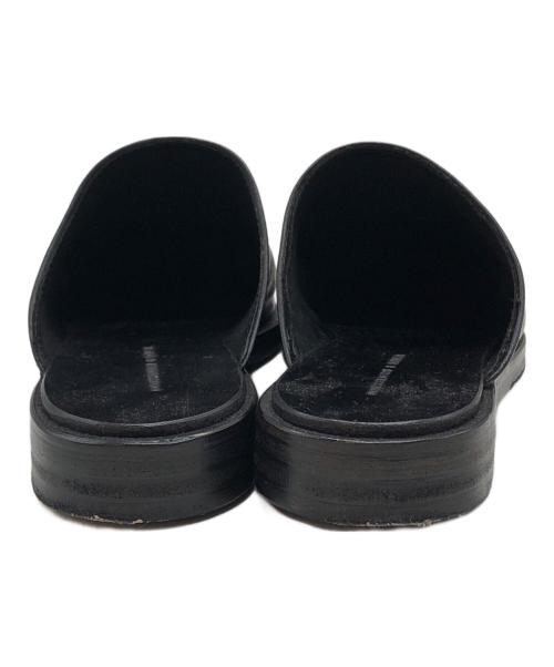 DIMISSIANOS & MILLER（ディミッシアーノ アンド ミラー）DIMISSIANOS & MILLER (ディミッシアーノ アンド ミラー) 馬革ウエスタンサボ ブラック サイズ:３9の古着・服飾アイテム