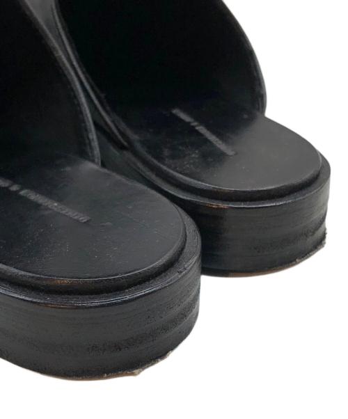 DIMISSIANOS & MILLER（ディミッシアーノ アンド ミラー）DIMISSIANOS & MILLER (ディミッシアーノ アンド ミラー) 馬革ウエスタンサボ ブラック サイズ:３9の古着・服飾アイテム