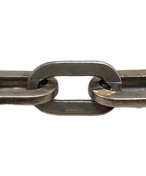 TIFFANY & Co.（ティファニー）Tiffany & Co. (ティファニー) エリプス チェーン ブレスレット シルバー サイズ:腕周り15.5cm 1コマ 1.1cmの古着・服飾アイテム