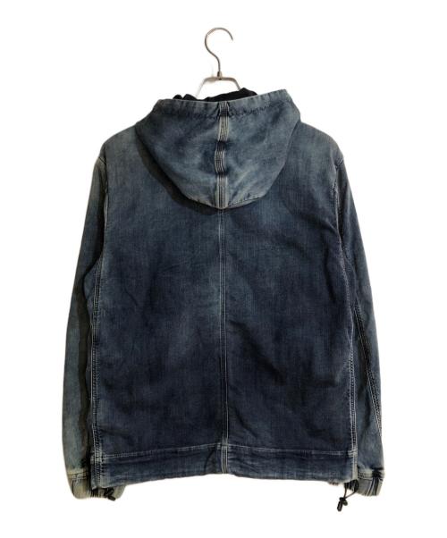 DIESEL（ディーゼル）DIESEL (ディーゼル) J-DAN-NE ジョグデニムパーカー インディゴ サイズ:Sの古着・服飾アイテム