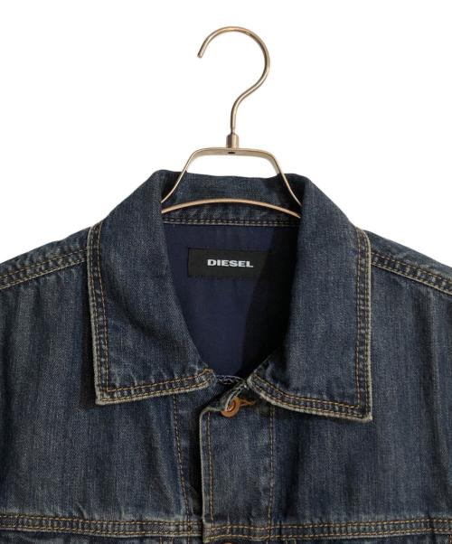 DIESEL（ディーゼル）DIESEL (ディーゼル) デニムジャケット インディゴ サイズ:Sの古着・服飾アイテム