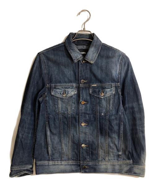 DIESEL（ディーゼル）DIESEL (ディーゼル) デニムジャケット インディゴ サイズ:Ｓの古着・服飾アイテム