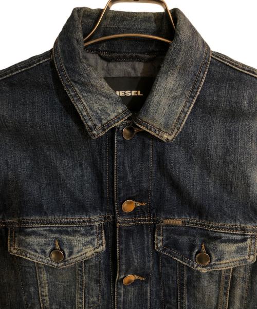 DIESEL（ディーゼル）DIESEL (ディーゼル) デニムジャケット インディゴ サイズ:Ｓの古着・服飾アイテム