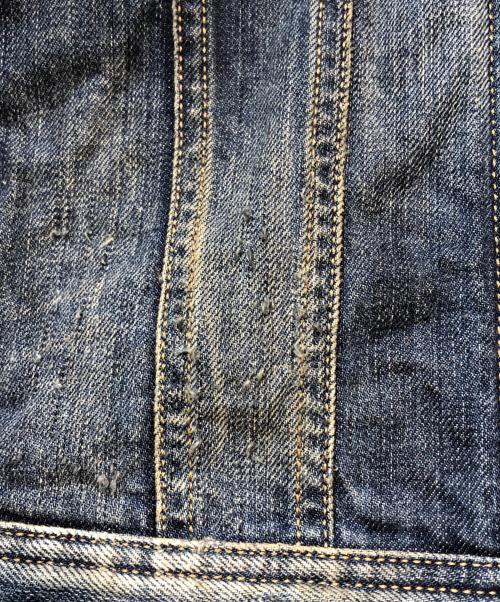 DIESEL（ディーゼル）DIESEL (ディーゼル) デニムジャケット インディゴ サイズ:Ｓの古着・服飾アイテム