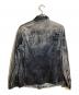 DIESEL (ディーゼル) グランジ加工デニムジャケット インディゴ サイズ:Ｓ：10000円