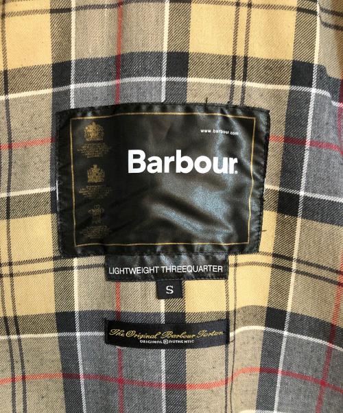 Barbour（バブアー）Barbour (バブアー) ライトウェイトスリークォーターコート ベージュ サイズ:Sの古着・服飾アイテム
