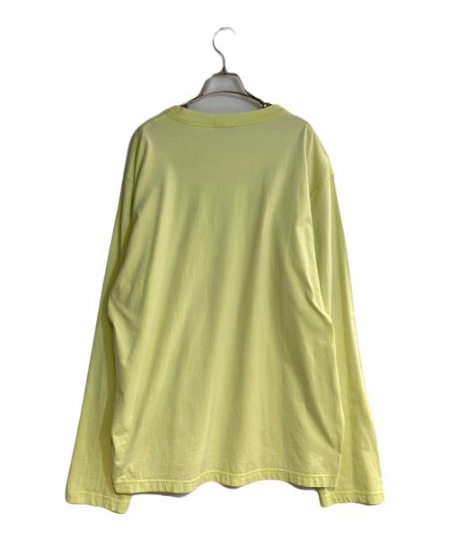 DIESEL（ディーゼル）DIESEL (ディーゼル) T-CRANE-LS-SLITS イエロー サイズ:XLの古着・服飾アイテム