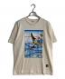 KENZO（ケンゾー）の古着「浮世絵プリントTシャツ」｜ベージュ