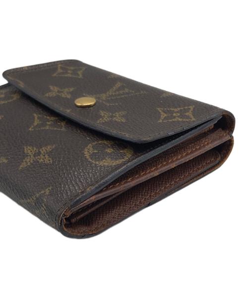 LOUIS VUITTON（ルイ ヴィトン）LOUIS VUITTON (ルイ ヴィトン) ポルトモネ・ビエ カルトクレディ ブラウンの古着・服飾アイテム