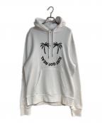 DIESELディーゼル）の古着「S-GIRK-HOODプルオーバーパーカー」｜ホワイト