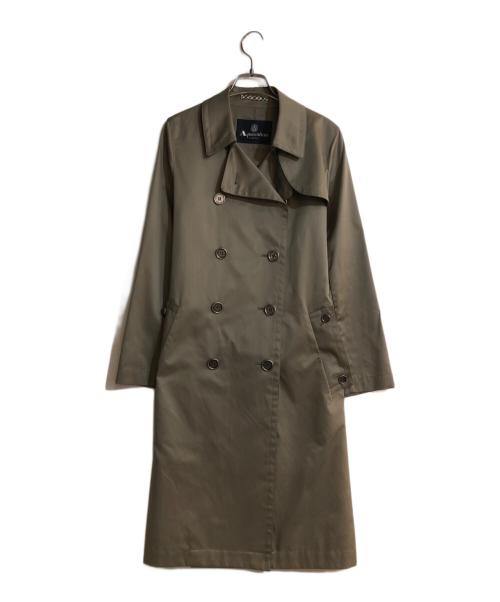 Aquascutum（アクアスキュータム）Aquascutum (アクアスキュータム) トレンチコート ベージュ サイズ:Ｌの古着・服飾アイテム
