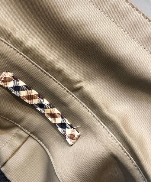 Aquascutum（アクアスキュータム）Aquascutum (アクアスキュータム) トレンチコート ベージュ サイズ:Ｌの古着・服飾アイテム