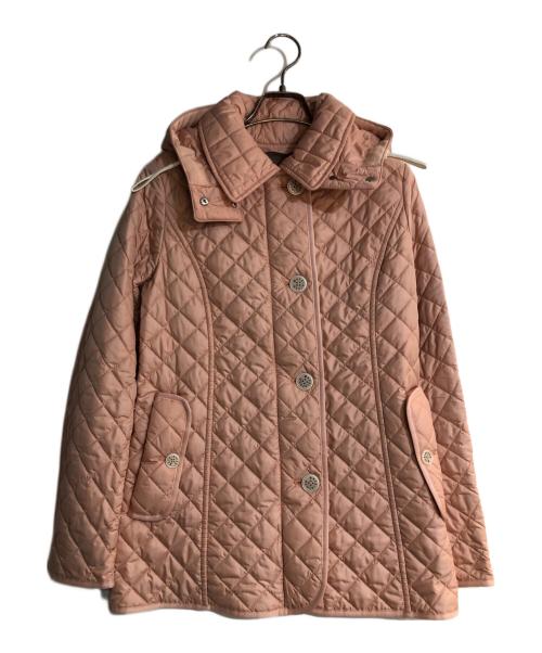 MACKINTOSH（マッキントッシュ）MACKINTOSH (マッキントッシュ) フード付キルティングジャケット ピンク サイズ:Mの古着・服飾アイテム