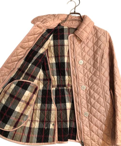 MACKINTOSH（マッキントッシュ）MACKINTOSH (マッキントッシュ) フード付キルティングジャケット ピンク サイズ:Mの古着・服飾アイテム