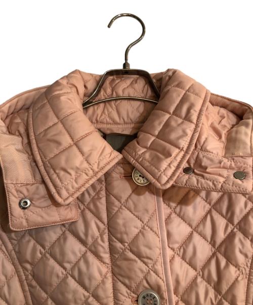 MACKINTOSH（マッキントッシュ）MACKINTOSH (マッキントッシュ) フード付キルティングジャケット ピンク サイズ:Mの古着・服飾アイテム