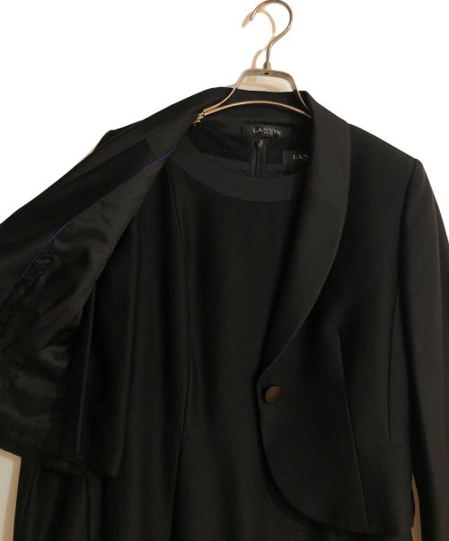 LANVIN NOIR（ランバン ノワール）LANVIN NOIR (ランバン ノワール) ワンピース/セットアップスーツ ブラック サイズ:2の古着・服飾アイテム