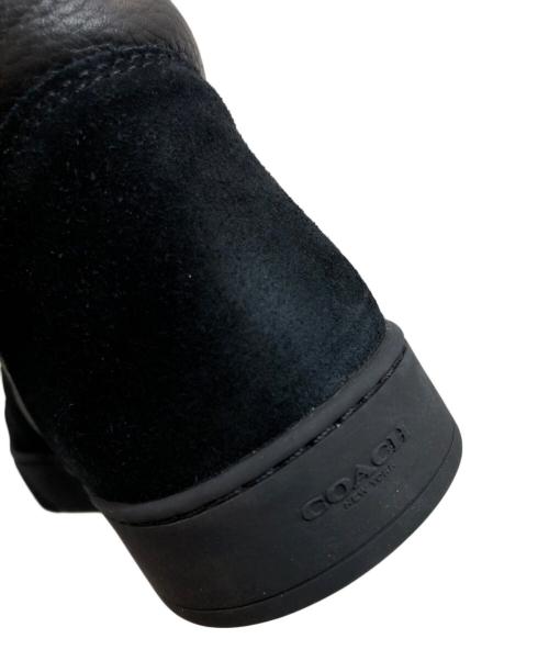 COACH（コーチ）COACH (コーチ) シグネチャーハイカットスニーカー グレー サイズ:28の古着・服飾アイテム