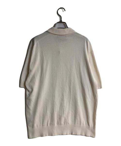 CABAN（キャバン）CABaN (キャバン) ポロニットプルオーバー ベージュ サイズ:Mの古着・服飾アイテム