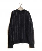 sacaiサカイ）の古着「Jacquard Knit Pullover/ジャガードニットプルオーバー」｜ネイビー