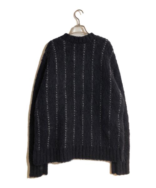 sacai（サカイ）sacai (サカイ) Jacquard Knit Pullover/ジャガードニットプルオーバー ネイビー サイズ:3の古着・服飾アイテム